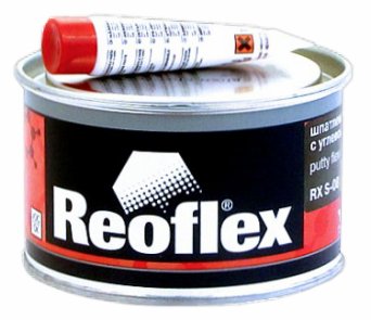 Шпатлёвка REOFLEX с углеволокном Flex Carbon (0,5кг) Шпатлёвка REOFLEX с углеволокном Flex Carbon (0,5кг)