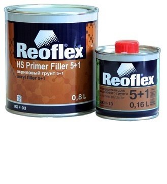 Грунт Акриловый REOFLEX HS 5+1 (0,8л+0,16л) Грунт Акриловый REOFLEX HS 5+1 (0,8л+0,16л)