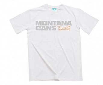 MONTANA Футболка Лого белая MONTANA Футболка Лого белая
