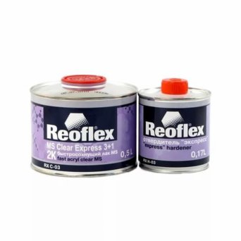 Лак REOFLEX MS Express 2+1 (0,5л+0,17л) Лак REOFLEX MS Express 2+1 (0,5л+0,17л)