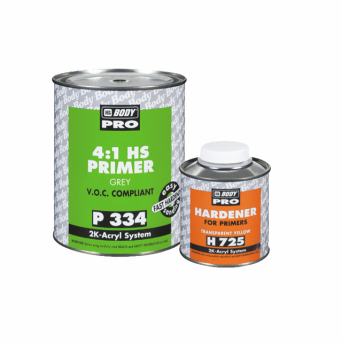 Грунт BODY PRO 334 HS 2К 4+1 (1л+0,25л) Грунт BODY PRO 334 HS 2К 4+1 (1л+0,25л)