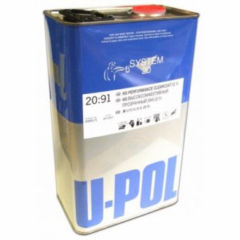 Лак U-POL Performance 20:91 HS 2+1 (1л+0,5л) Лак U-POL Performance 20:91 HS 2+1 (1л+0,5л)