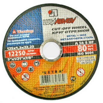 LUGA Круг отрезной 115х1,2 LUGA Круг отрезной 115х1,2