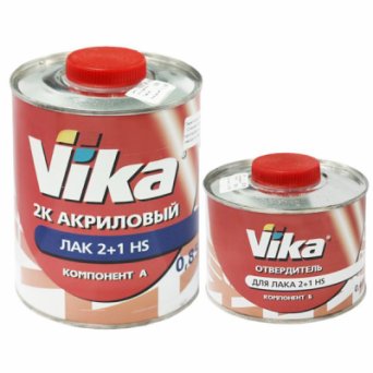 VIKA Лак акриловый HS (0,5л+0,25л) VIKA Лак акриловый HS (0,5л+0,25л)