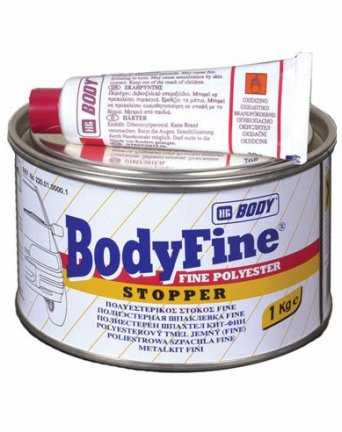 BODY Шпатлевка мелкозернистая Body Fine 220 (1кг) BODY Шпатлевка мелкозернистая Body Fine 220 (1кг)