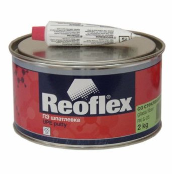 Шпатлёвка REOFLEX со стекловолокном Glass fiber (1кг) Шпатлёвка REOFLEX со стекловолокном Glass fiber (1кг)