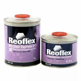 Лак REOFLEX MS Expess 2+1 (1л+0,5л) Лак REOFLEX MS Expess 2+1 (1л+0,5л)