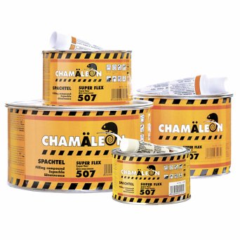 CHAMELEON 507 Шпатлевка для пластика SUPER FLEX (0,515кг) CHAMELEON 507 Шпатлевка для пластика SUPER FLEX (0,515кг)