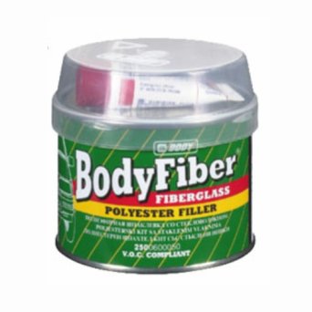 BODY Шпатлевка со стекловолокном Body Fiber 250 (0,25кг) BODY Шпатлевка со стекловолокном Body Fiber 250 (0,25кг)