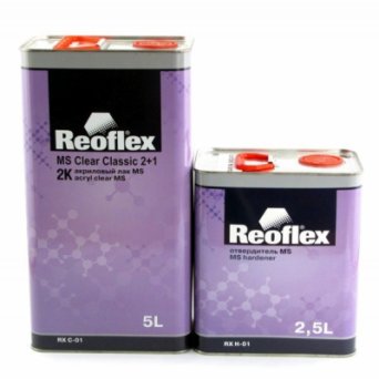 Лак REOFLEX MS 2+1 (5л+2,5л) Лак REOFLEX MS 2+1 (5л+2,5л)