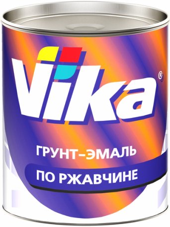 VIKA грунт-эмаль по ржавчине RAL 1003 сигнально-желтый (0,9кг) VIKA грунт-эмаль по ржавчине RAL 1003 сигнально-желтый (0,9кг)