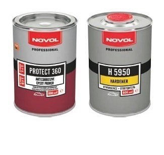 NOVOL Эпоксидный грунт PROTECT 360 (0,4л+0,4л) NOVOL Эпоксидный грунт PROTECT 360 (0,4л+0,4л)