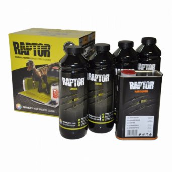 U-POL RAPTOR защитное покрытие БЕЛОЕ (3л+1л) U-POL RAPTOR защитное покрытие БЕЛОЕ (3л+1л)