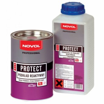 NOVOL Грунт PROTECT 340 Реактивный антикоррозийный Wash Primer 1+1 (1л+1л) NOVOL Грунт PROTECT 340 Реактивный антикоррозийный Wash Primer 1+1 (1л+1л)