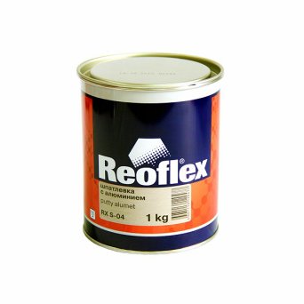 Шпатлевка REOFLEX с алюминием Alumet (1кг) Шпатлевка REOFLEX с алюминием Alumet (1кг)