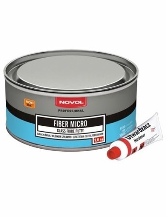 Шпатлевка NOVOL FIBER MICRO (1,8кг) Шпатлевка NOVOL FIBER MICRO (1,8кг)
