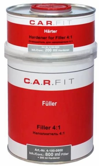 C.A.R.FIT Грунт-наполнитель СF 2К 4+1 HS (0,8л+0,2л) C.A.R.FIT Грунт-наполнитель СF 2К 4+1 HS (0,8л+0,2л)