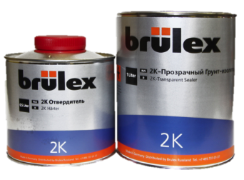 Грунт BRULEX 2K Прозрачный Грунт-изолятор (1л+0,5л) Грунт BRULEX 2K Прозрачный Грунт-изолятор (1л+0,5л)