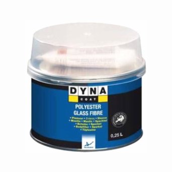 DYNA Шпатлевка со стекловолокном PUTTY GLASS FIBER (0,25л) DYNA Шпатлевка со стекловолокном PUTTY GLASS FIBER (0,25л)