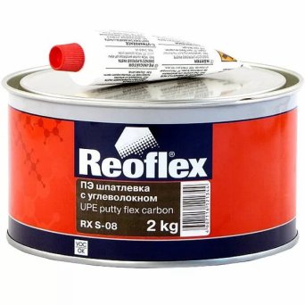 Шпатлёвка REOFLEX с углеволокном Flex Carbon (2кг) Шпатлёвка REOFLEX с углеволокном Flex Carbon (2кг)