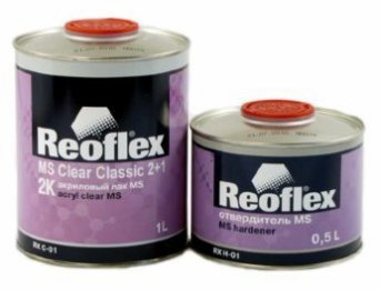 Лак REOFLEX MS 2+1 (1л+0,5л) Лак REOFLEX MS 2+1 (1л+0,5л)