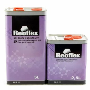 Лак REOFLEX MS Expess 2+1 (5л+2,5л) Лак REOFLEX MS Expess 2+1 (5л+2,5л)