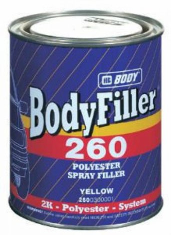 BODY Шпатлевка жидкая 260 (1л) BODY Шпатлевка жидкая 260 (1л)