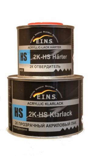 Лак EINS HS 2+1 (0,4л+0,2л) Лак EINS HS 2+1 (0,4л+0,2л)