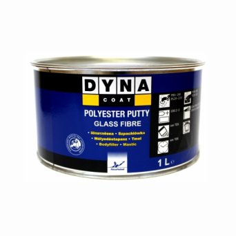 DYNA Шпатлевка со стекловолокном PUTTY GLASS FIBER (1л) DYNA Шпатлевка со стекловолокном PUTTY GLASS FIBER (1л)