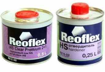Лак REOFLEX HS 2+1 (0,5л+0,25л) Лак REOFLEX HS 2+1 (0,5л+0,25л)
