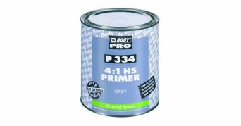 BODY PRO P334 Грунт наполнитель HS 4+1 (1л+0,25л) BODY PRO P334 Грунт наполнитель HS 4+1 (1л+0,25л)