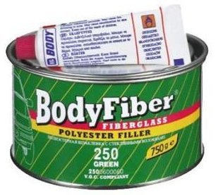 BODY Шпатлевка со стекловолокном Body Fiber 250 (0,75кг) BODY Шпатлевка со стекловолокном Body Fiber 250 (0,75кг)
