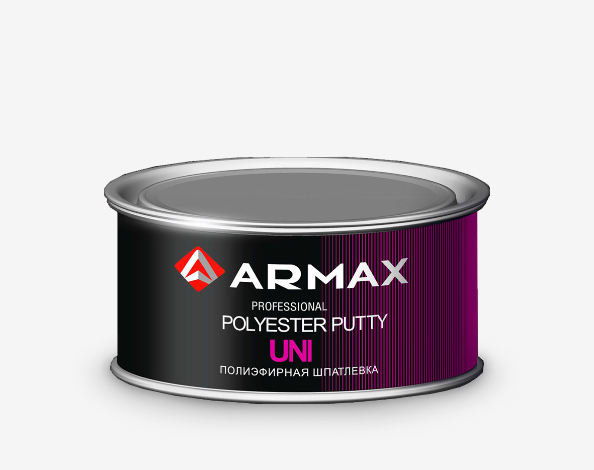 Шпатлевка ARMAX 2K универсальная UNI PUTTY (0,5кг)