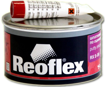 Шпатлевка REOFLEX по оцинковке Zink Pro (0,5кг) Шпатлевка REOFLEX по оцинковке Zink Pro (0,5кг)