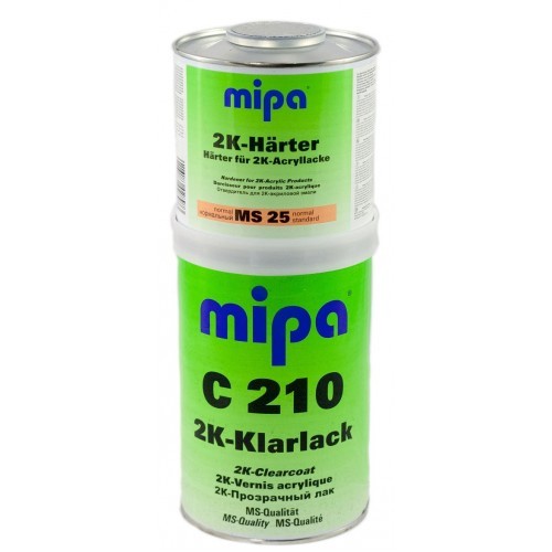 Лак MIPA MS 2+1 C210+MS25 (1л+0,5л)