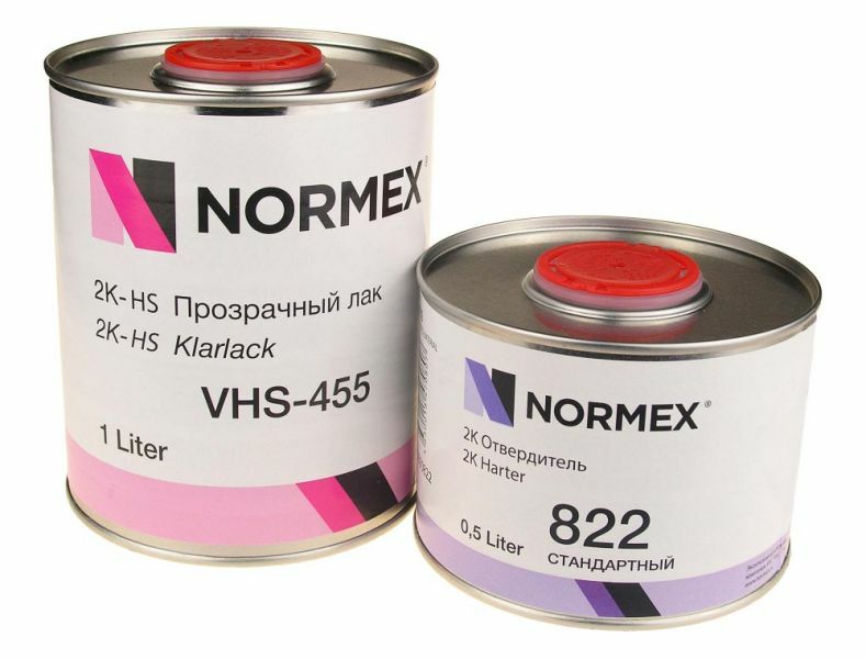 Normex 455 Лак акриловый VHS + 822 (1л+0,5л)
