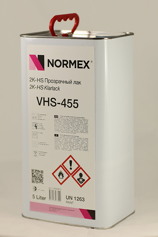 Normex 455 Лак акриловый VHS + 822 (5л+2,5л)