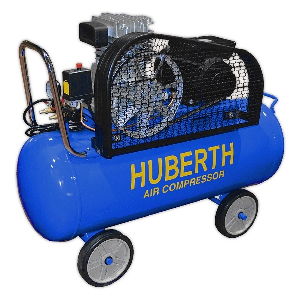 HUBERTH Воздушный компрессор, ресивер 100 литров, 420 л/мин, 220 Вольт