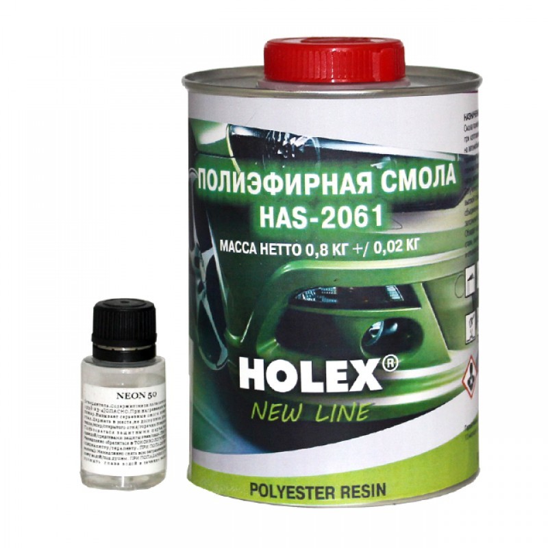 HOLEX Полиэфирная смола (0,8л)