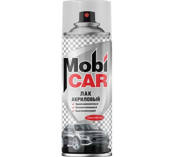 MobiCAR Акриловый лак СПРЕЙ (520мл) MobiCAR Акриловый лак СПРЕЙ (520мл)