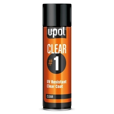 U-POL CLEAR #1 ЛАК UV-УСТОЙЧИВЫЙ С ВЫСОКИМ ГЛЯНЦЕМ (450мл)