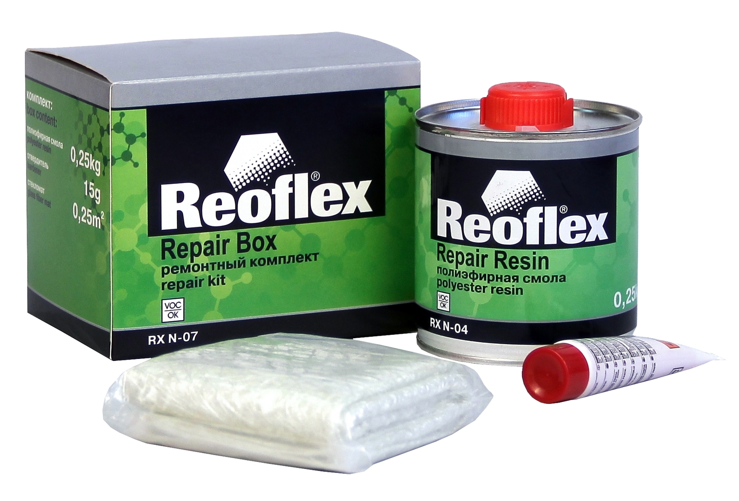 REOFLEX Ремкомплект для пластика