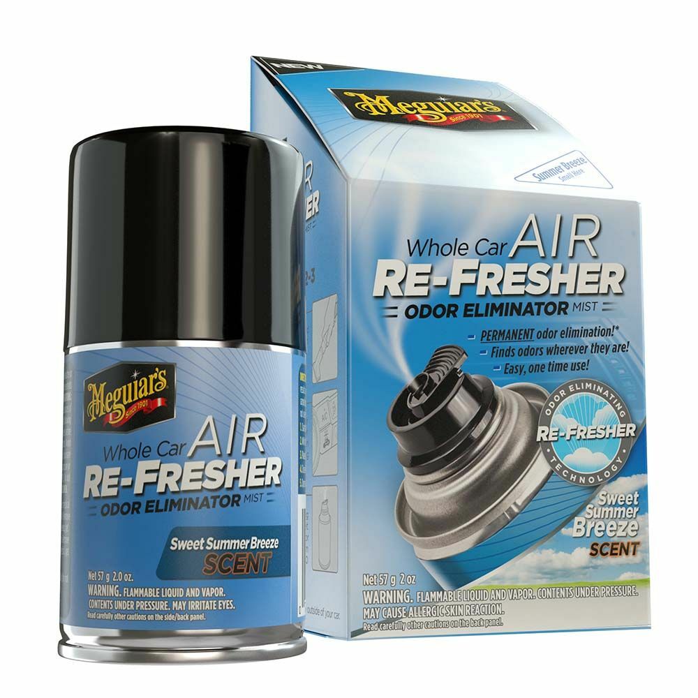 Meguiar's Нейтрализатор запахов AIR Re-Fresher. New Car (59мл)