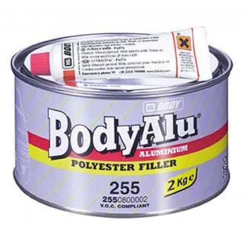 BODY Шпатлевка с алюминием Body Alu 255 (2кг)