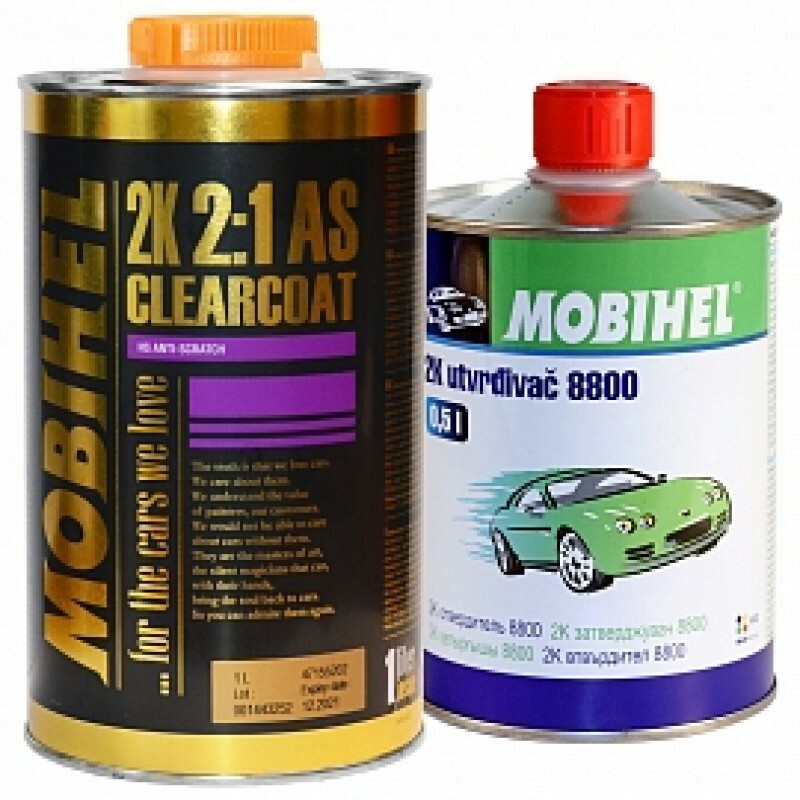Mobihel 2К HS 2:1  Комплект лака Anti-scratch (1л + 0,5л)
